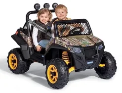 Peg Perego Polaris RZR 900 Camo Ride On 12V Multi-Colored