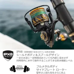 PENN Authority Spinning 4500HS Spin Reel Box Multi