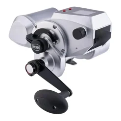 PENN Fathom Electric Fishing Reel Kit with Battery and Charger Silver/Black
