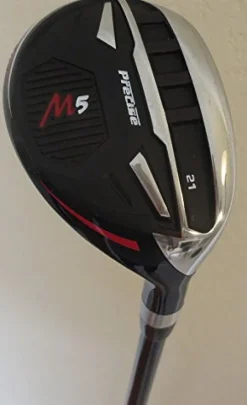 Performance 4 Golf Tall Mens Golf Set Clubs for Men 6’0″- 6’6″ Black White