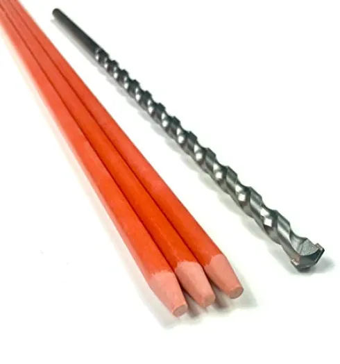 Polar Snow Products 2000 Snow Stakes Driveway Markers 4′ x 5/16″ Orange