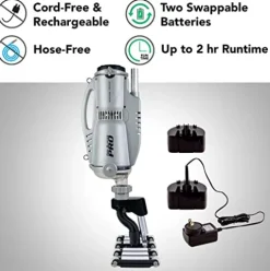 POOL BLASTER Pro 1500 Commercial Pool Vacuum Gray