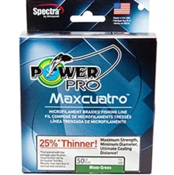 POWER PRO MAXCUATRO 100LB 3000 YRDS Moss Green