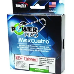 POWERPRO MAXCUATRO 65LB 3000 YDS Green Multi