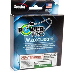 POWERPRO MAXCUATRO 65LB 3000 YDS Green Multi