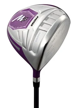 PRECISE Ladies Golf Clubs Set Titanium Driver Fairway Hybrid Irons Putter Bag Purple