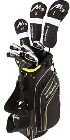 Precise M3 Tall Men’s Right Handed Golf Club Set Lime