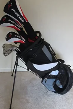Precision Performance For Golf Tall Mens Golf Set Complete – Right Handed Black