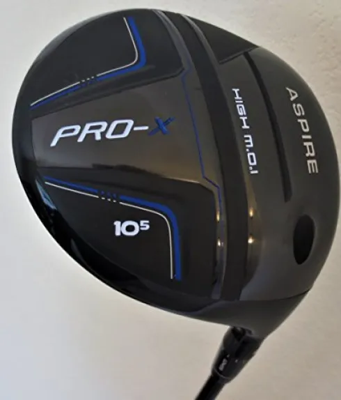 Pro Golf X Men’s Complete Golf Club Set Right Handed Stiff Flex Black