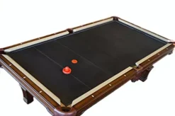Puckashmaka Pool Table Hockey 7 Foot Black