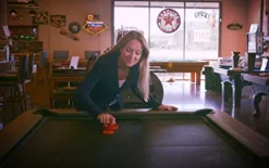 Puckashmaka Pool Table Hockey 6 Foot Size