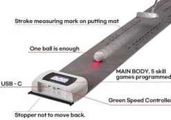 PUTTIST II Digital Putting Trainer White