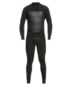 Quiksilver Mens 3/2 M-Sessions Back Zip Wetsuit Black