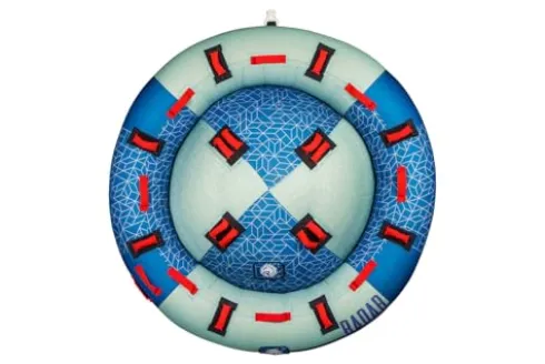 Radar Asteroid 3 Person Tube Blue/Red