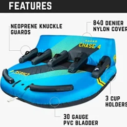 Radar The Chase Lounge Towable Tube Navy/Blue