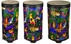 Remo Kids Percussion Tubanos Set of 3 Multicolor