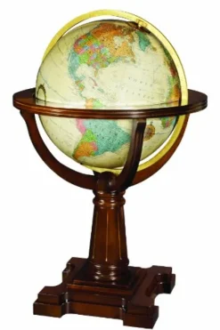 Replogle Illuminated Annapolis Globe Large Off/White