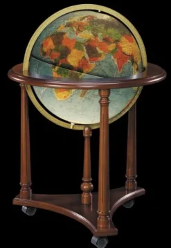 Replogle Illuminated Lafayette Globe 16-Inch Blue Ocean
