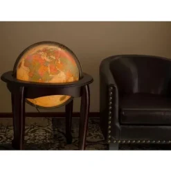 Replogle Illuminated Queen Anne Globe Large Off-White