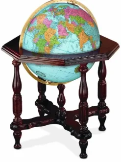 Replogle Statesman Illuminated Globe Large Blue