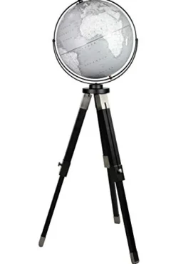 Replogle Willston 16″ Gray Globe with Black Tripod Stand
