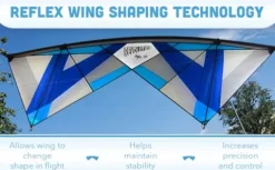 Revolution Reflex XX Sport Wing Kite with Accessories Purple/Lime