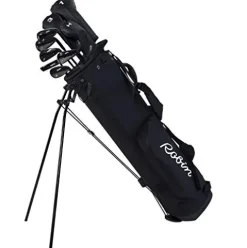 Robin Golf The Essentials 9-Club Men’s Set Left-Handed Matte Black