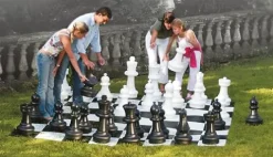 ROLLY TOYS Giant Chess Pieces Set 25″ King Black White