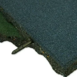 Rubber-Cal Eco-Safety Interlocking Playground Tiles 79.2 Sq.Ft. Pack Coal