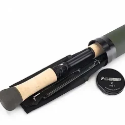 SAGE Fly Fishing X Rod Green Grey
