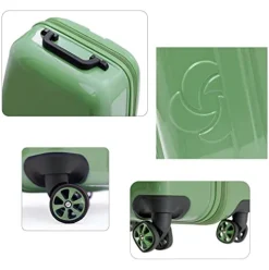 Samsonite Primo Deluxe Hard Sided Golf Travel Cover Alpine Green