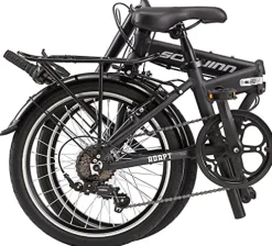 Schwinn Adapt U Folding Bike 20-Inch Wheels 7-Speed Steel Blue