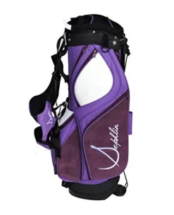 Sephlin – Sephlin Ultra Lite Womens Golf Bag 34″ Stand Tall Pink White Purple Silver Gray
