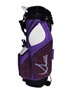 Sephlin – Sephlin Ultra Lite Womens Golf Bag 34″ Stand Tall Pink White Purple Silver Gray