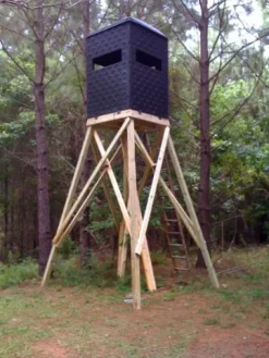 Snap Lock Formex 4×4 Portable Interlocking Deer Hunting Blind w/Windows Multicolor