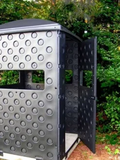 Snap Lock Formex 4×4 Portable Interlocking Deer Hunting Blind w/Windows Multicolor