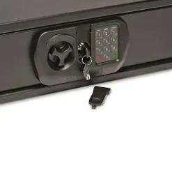 SnapSafe Under Bed Safe XXL Black – Space Saving Gun Safe for Firearms and Valuables