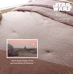 Sobel Westex Star Wars Tatooine Bedding Collection Queen Tatooine Pink