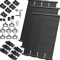 SolarPoolSupply Industrial Grade Solar Pool Heater DIY Kit – High-Wind Mounting System & Freeze Resistance