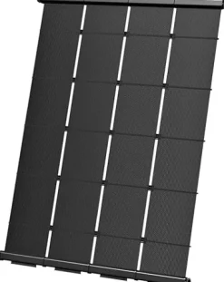 SolarPoolSupply Industrial Grade Solar Pool Heater Panel Black