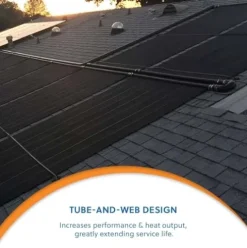 SolarPoolSupply Triple Threat MAX Solar Pool Heating System Ultimate Performance Package 3-4’x8′ 96 Square Feet
