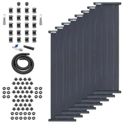 SolarPoolSupply Ultimate Solar Heater for Above Ground Pools – Premium Package with 8 High-Performance Solar Panels