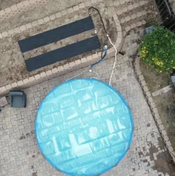 SolarPoolSupply Ultimate Above Ground Pool Solar Heater – All-In-One for Pool Size: 32-33ft Round/Up to 20’x40’ Oval