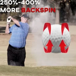 Spin Doctor 3 Club Scoring Set RI Golf Wedges 52° Pitching Wedge, 56° Sand Wedge, 60° Lob Wedge Silver