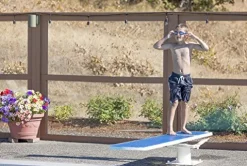 S.R. Smith 66-209-576S2B Diving Board 6-Foot Radiant White Blue TrueTread
