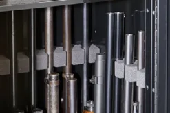 Stack-On 22-Gun Security Cabinet with Foam Barrel Rests Black
