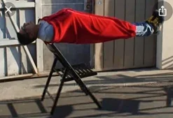 Stage Magic Tricks Chair Suspension Illusion Props