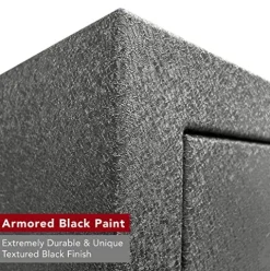 Stealth UL14 Gun Safe 14 Long Gun Capacity Handgun Storage 1 Hour Fire Protection Black