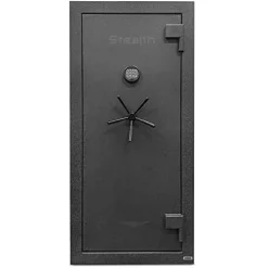 Stealth UL28 Gun Safe 28 Long Gun Capacity with Handgun Storage, 1 Hour Fire Protection, UL RSC Rating Black