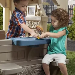 Step2 Charming Cottage Kids Playhouse Brown